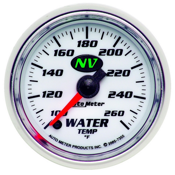 2-1/16" WATER TEMPERATURE, 100-260 F, NV